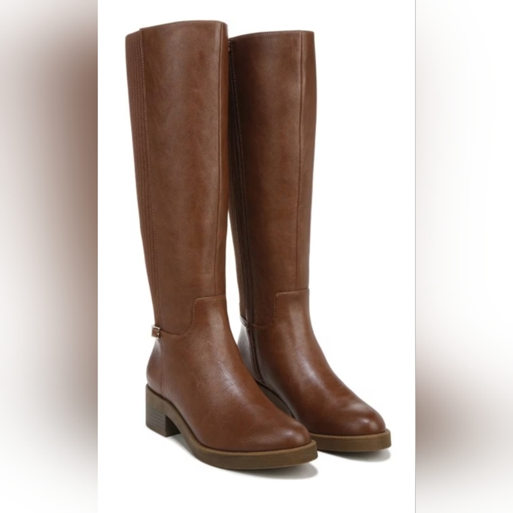 NEW LifeStride Bristol Women's High Shaft Boots sz 7.5 Walnut